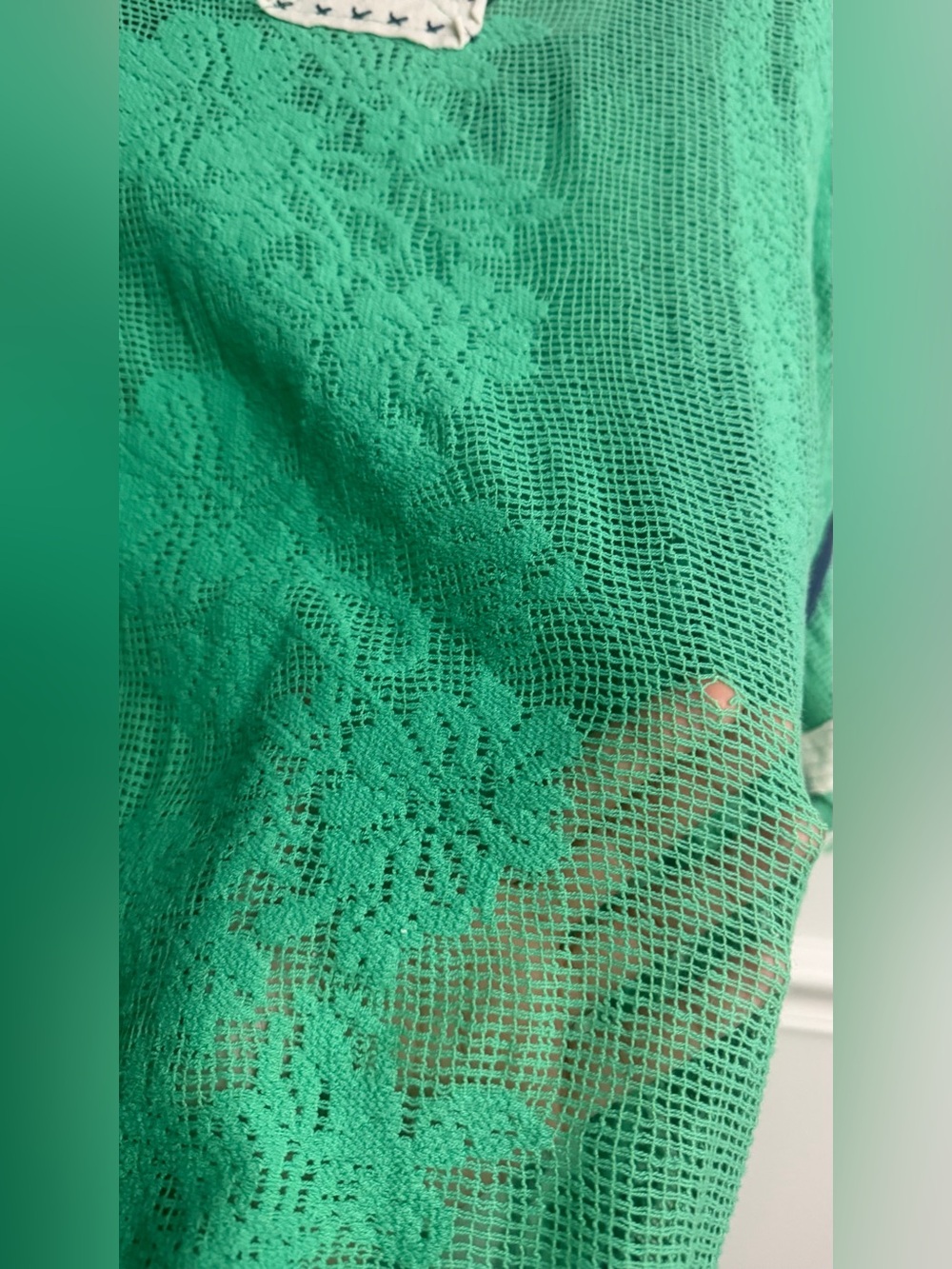 Free People We The Free Best Match Tee Kelly Green Medium M - Picture 9 of 9